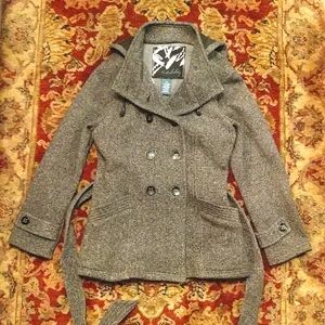 ✨HP!✨Lightweight Grey Peacoat